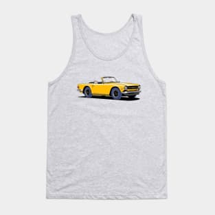 Triumph TR6 in yellow Tank Top